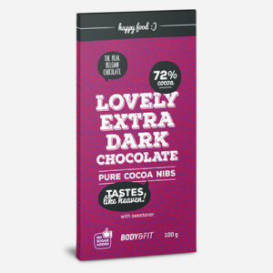 Smart Chocolate (0 Sugar & 72% cacao) 1 reep (100 gram) Gewichtsverlies